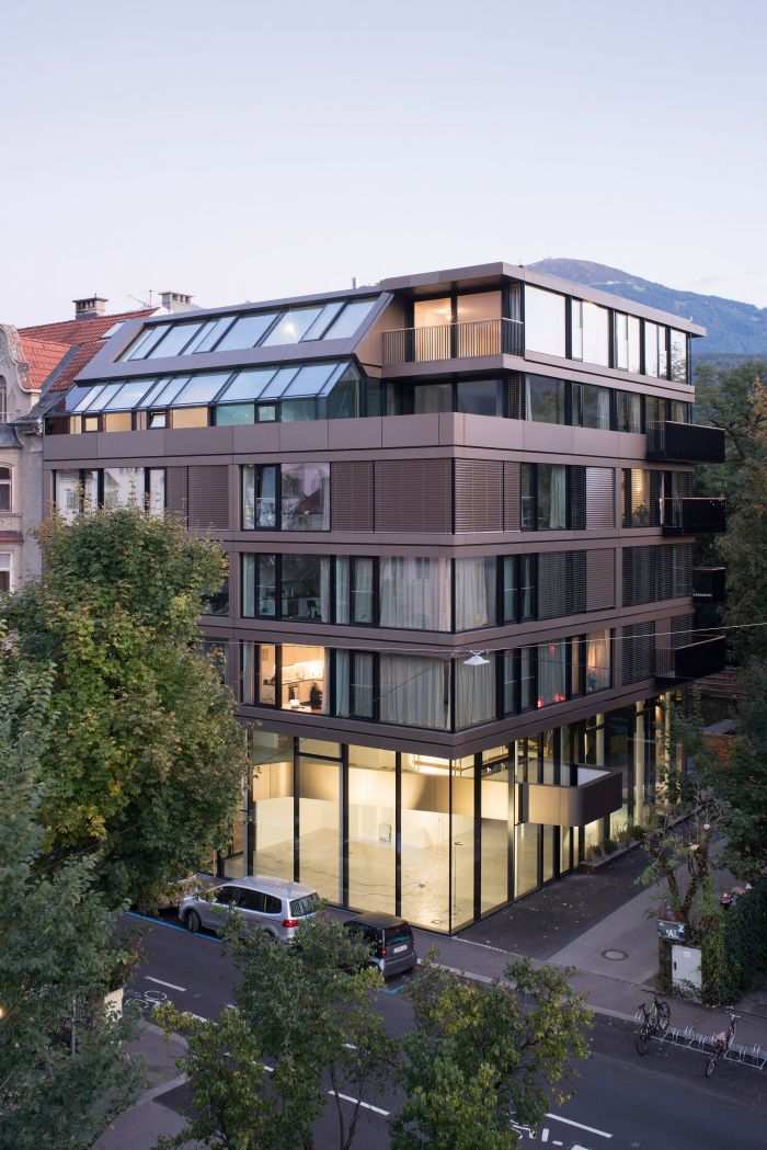 Wohn- und Geschäftshaus M11, Innsbruck . Ohnmacht-Flamm Architekten
