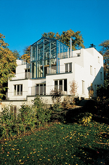 Wohnhaus, Wintergartenaufbau, Wien . Martin Treberspurg