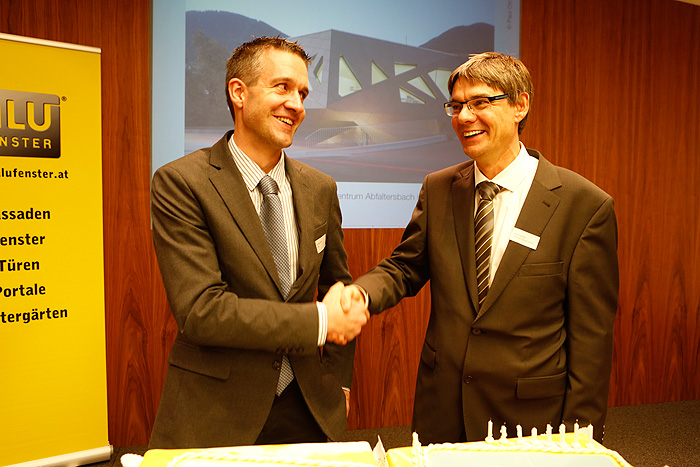 Karlheinz Rink (AMFT-Geschäftsführer) und Harald Greger (AFI-Geschäftsführer)