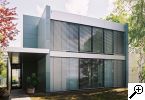 © NEUMANN + PARTNER - Ein Einfamilienhaus, das einem individuellen Wohnbedürfnis mit Hilfe der Werkstoffe Aluminium und Glas gerecht wird.   